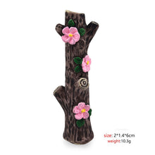 Load image into Gallery viewer, Tree Stump Figurines Fairy