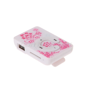 Floral Pattern Music MP3 Player