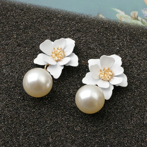 Pearl Drop Dangle Earrings
