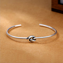 Load image into Gallery viewer, Love Knot Sterling Bracelet