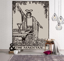 Load image into Gallery viewer, Home Decor Tarot Card Tapestry