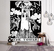 Load image into Gallery viewer, Home Decor Tarot Card Tapestry