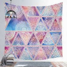 Load image into Gallery viewer, Mandala Background Hanging Colorful Tapestry