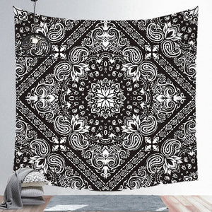 Mandala Background Hanging Colorful Tapestry