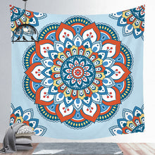 Load image into Gallery viewer, Mandala Background Hanging Colorful Tapestry