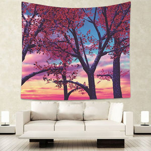 Beautiful Night Sky Sunshine Wall Tapestry