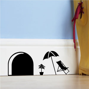 Rats Hole Wall Stickers