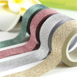 Glitter Sticky Paper Masking Wall Stickers