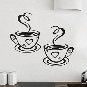 Restaurant Cafe Tea Wall Sticker