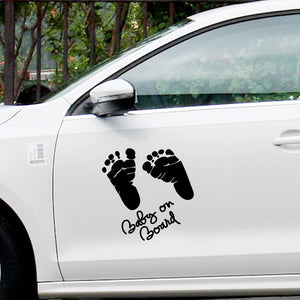 Baby Footprint Sticker