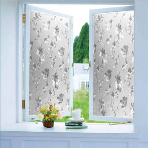 Waterproof Flower Window Wall Sticker