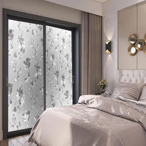 Waterproof Flower Window Wall Sticker