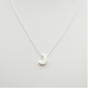 Little Moon Pendant Necklace