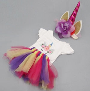 Unicorn Baby Dress