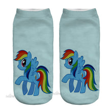 Load image into Gallery viewer, Horse Expression Digital Printing Short socks