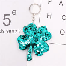 Load image into Gallery viewer, Sequin Elephant Key Pendant