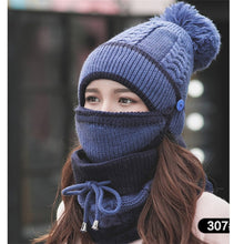 Load image into Gallery viewer, Winter Beanies Velvet Thick Bib Mask