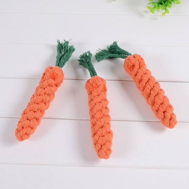 Cute Carrot Cotton Rope Weave Dolls