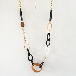 Circle Linked Necklace