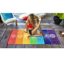 Load image into Gallery viewer, Rainbow Beach Mat