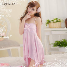 Load image into Gallery viewer, Bow knot Sleeping Dress