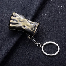 Load image into Gallery viewer, Star Shield Pendant Key Ring