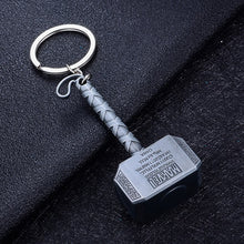 Load image into Gallery viewer, Star Shield Pendant Key Ring