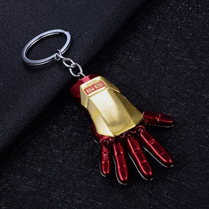 Star Shield Pendant Key Ring