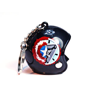 Helmets Key Chain