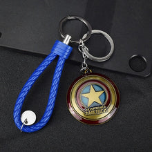 Load image into Gallery viewer, America Shield Key Chain