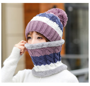 Winter Women's Velvet Wool Hats