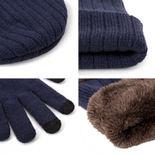 Load image into Gallery viewer, Warm Winter Hat Scarf Gloves