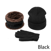 Load image into Gallery viewer, Warm Winter Hat Scarf Gloves