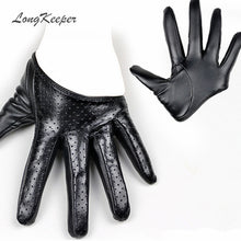 Load image into Gallery viewer, Long Keeper Sexy Leather Gloves