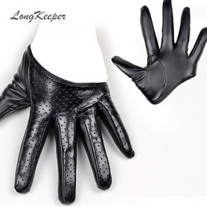 Long Keeper Sexy Leather Gloves