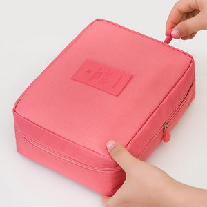 Zipper Nylon Makeup Bag