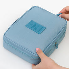 Load image into Gallery viewer, Zipper Nylon Makeup Bag
