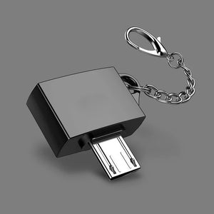 Mini Metal Micro USB To USB 2.0 OTG