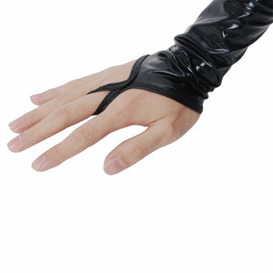 Metallic Feel Gloves