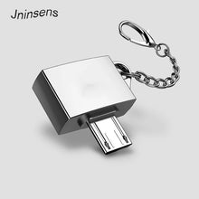 Load image into Gallery viewer, Mini Metal Micro USB To USB 2.0 OTG