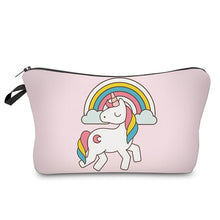 Load image into Gallery viewer, 3D Unicorn Printing Makeup Bags