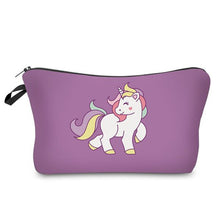 Load image into Gallery viewer, 3D Unicorn Printing Makeup Bags