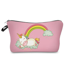 Load image into Gallery viewer, 3D Unicorn Printing Makeup Bags