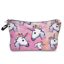 Load image into Gallery viewer, 3D Unicorn Printing Makeup Bags