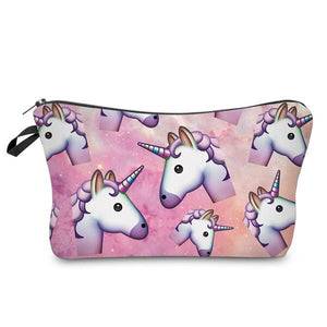 3D Unicorn Printing Makeup Bags