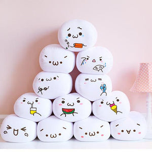 Soft Emoji Smiley Emoticon Pillow