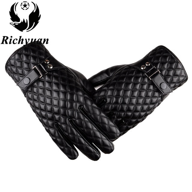 Warm Black Gloves Mittens