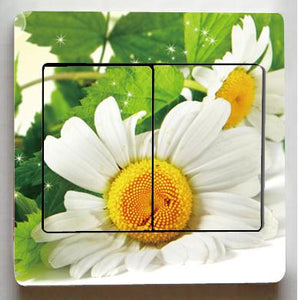 Bright Flowers Switch Stickers