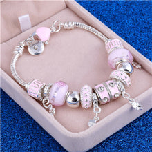 Load image into Gallery viewer, Crystal Charm Bracelets &amp; Bangles