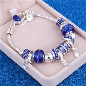 Crystal Charm Bracelets & Bangles